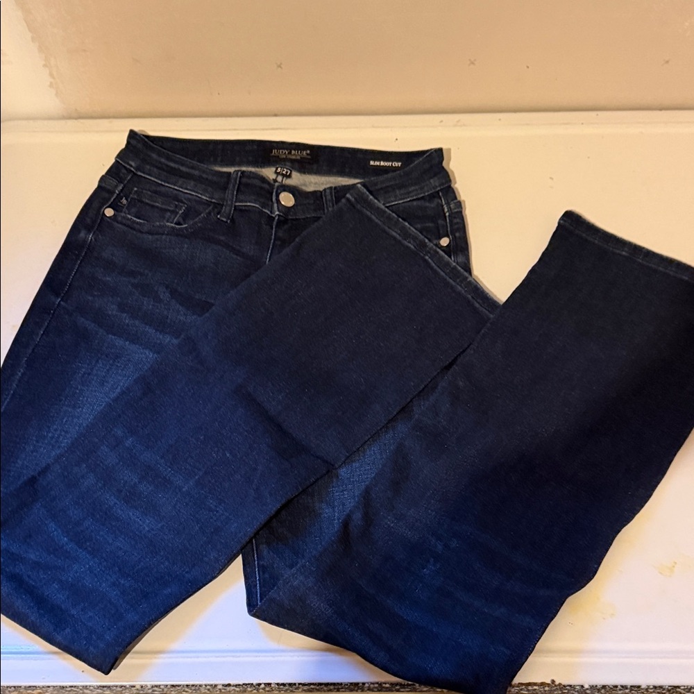 Judy Blue Deep Indigo Skinny Jeans